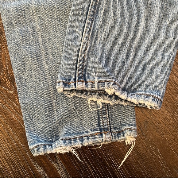 Abercrombie & Fitch Distressed Skinny High Rise Jeans Size 28 / 6s - Picture 12 of 15